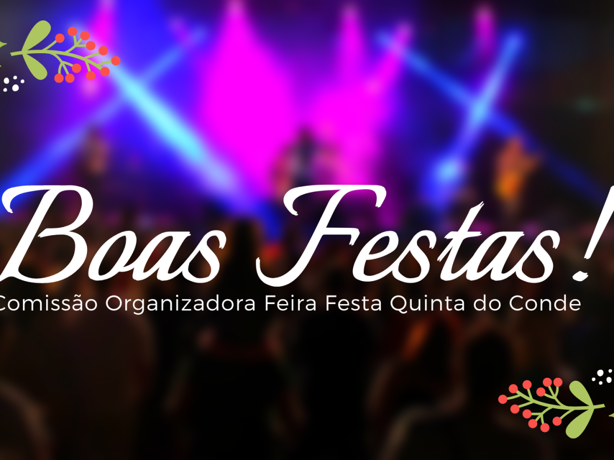 Boas Festas!